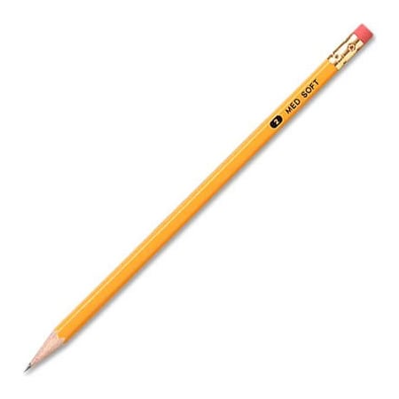 Integra Integra Economy No 2 Wood Pencil, Soft Lead, Yellow, Dozen 70215